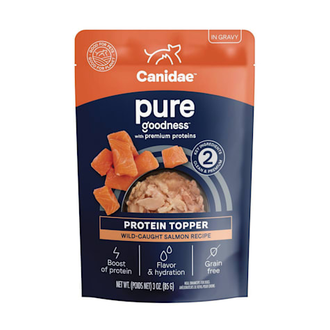 Canidae Pure Wild-Caught Salmon Recipe in Gravy Protein Topper Wet Dog Food