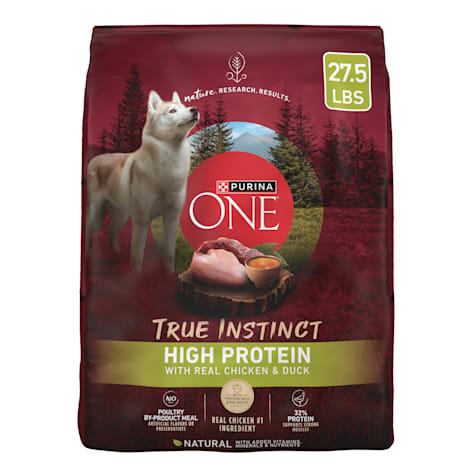 Purina ONE True Instinct Real Chicken and Duck Natural High Protein Dry Dog Food