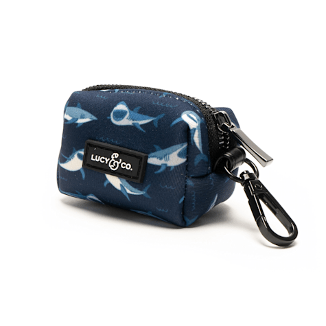 Lucy & Co. The Shark Attack Poop Bag Holder for Dogs