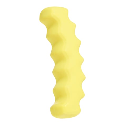 BARK Super Chewer Yellow Crinkle Potato Fry Nylon Dog Toy