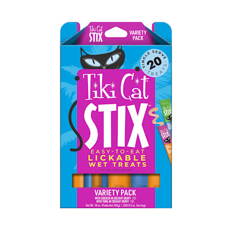 Tiki Cat STIX Wet Cat Treats Variety Pack