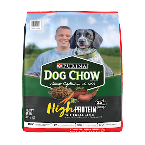 Purina Dog Chow High Protein Receipe With Real Lamb & Beef Flavor Dry Food