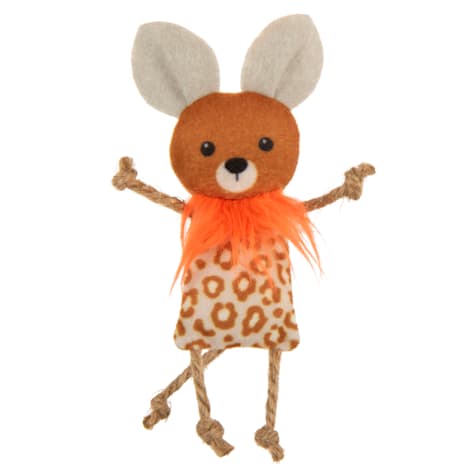 SmartyKat Instincts Kookie Kritter HappyNip Catnip & Silvervine Crinkle Plush Cat Toy