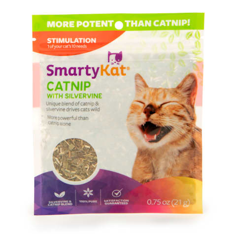 SmartyKat Catnip & Silvervine Cat Attractant