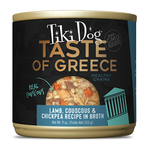 Tiki Dog Taste of the World Greece Lamb, Couscous & Chickpea Wet Dog Food