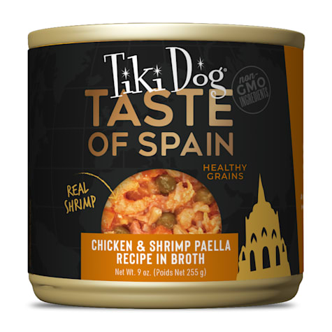 Tiki Dog Taste of the World Spain Chicken & Shrimp Paella Wet Dog Food