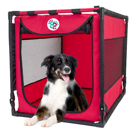 Sport Pet Red Pop Crate Dog Kennel