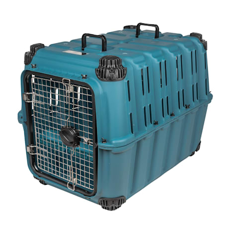 Sport Pet Blue Guardian Strong and Durable Plastic Dog Kennel