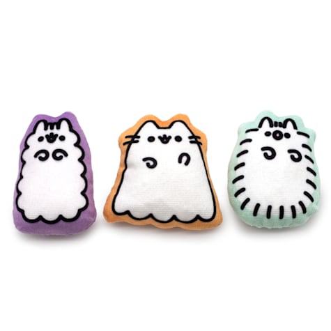 Pusheen Halloween Crinkle Ghost Cat Toy