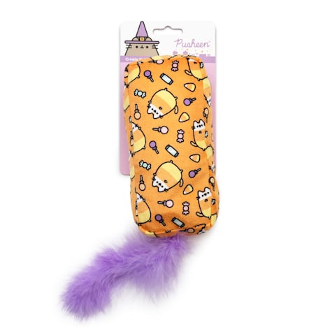 Pusheen Halloween Candy Corn Kicker Cat Toy
