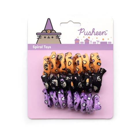Pusheen Halloween Spiral Cat Toy