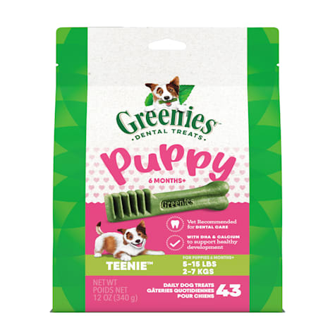 Greenies Puppy Teenie Size Natural Dental Dog Treats