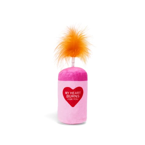 YOULY Valentine's Day Flame Kicker Toy for Cats