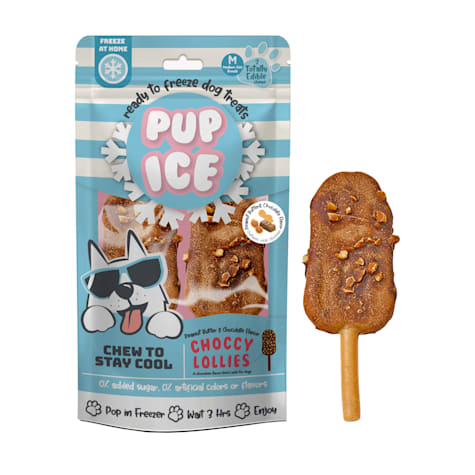 Pup Ice Choccy Lollies Peanut Butter and Chocolate Treats for Dogs
