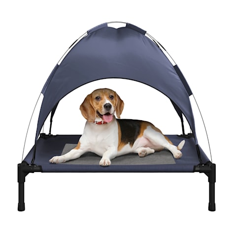 Pet Adobe Elevated Dog Bed with Canopy
