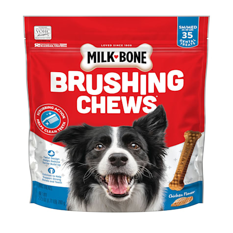 Milk-Bone Brushing Chews Small/Medium Chicken Daily Dental Dog Treats