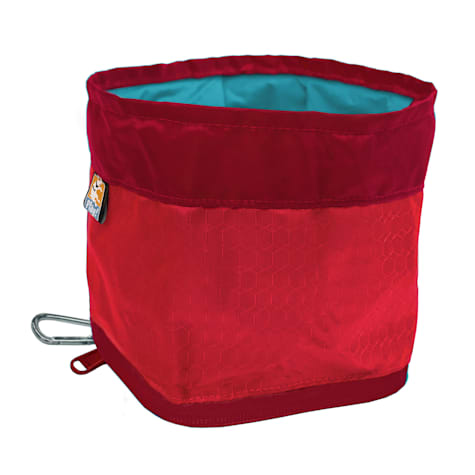 Kurgo Barn Red Zippy Bowl for Dogs