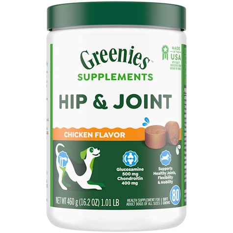 Greenies Chicken Flavor Hip and Joint Supplement Soft Chews for Dogs