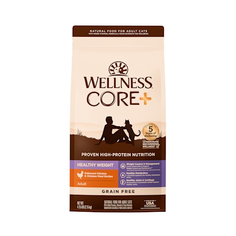 Wellness CORE+ Healthy Weight Grain Free Chicken & Chicken Meal Recipe Adult Dry Cat Food