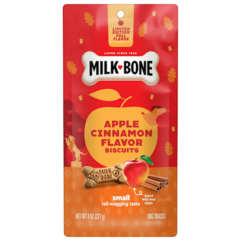 Milk-Bone Apple Cinnamon Flavor Biscuits, Holiday Dog Treats