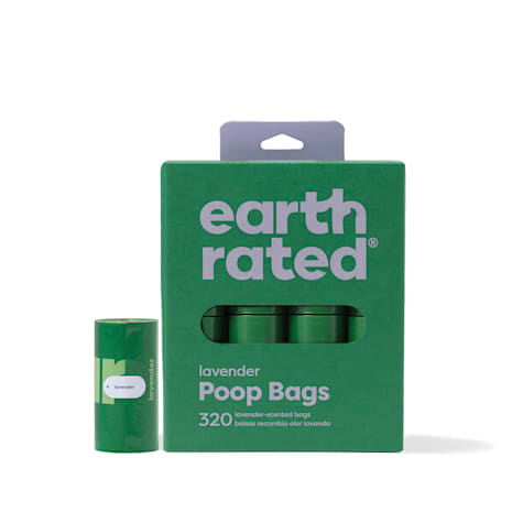 Earth Rated Lavender Leakproof Dog Poop Bags