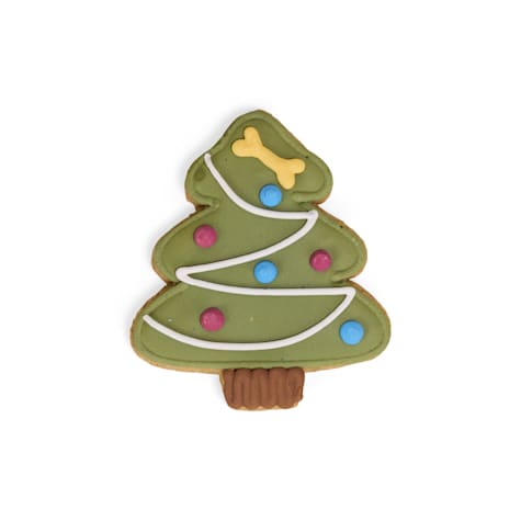 Merry Makings Christmas Tree Dog Cookie