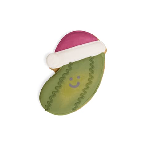 Merry Makings Pickle Dog Cookie
