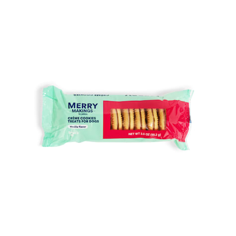 Merry Makings Creme Sandwich Dog Cookies