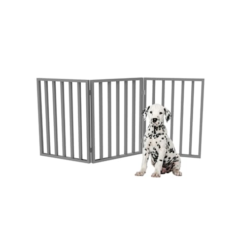 Pet Adobe 3-Panel Indoor Foldable Pet Gate 54 in-Wide