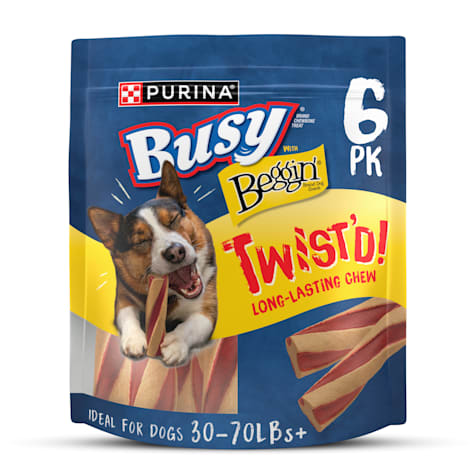 Purina Busy with Beggin' Twist'd Mini Adult Dog Chew Bone Treats