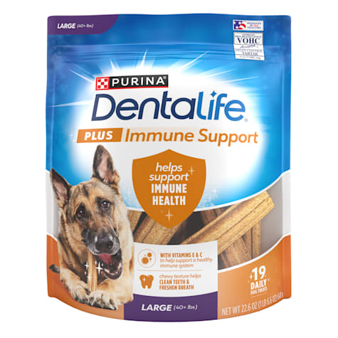 DentaLife Plus Immune Support Chicken, Apple and Blueberry Flavor Large Dog Dental Chews