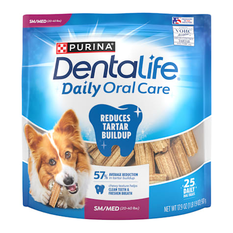 DentaLife Daily Oral Care Chicken Flavor Small/Medium Breed Dog Dental Chews