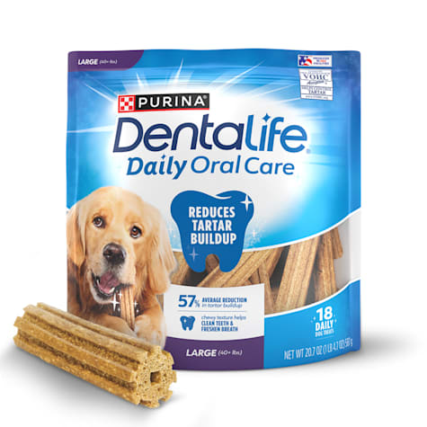 DentaLife Daily Oral Care Chicken Flavor Large Breed Dog Dental Chews
