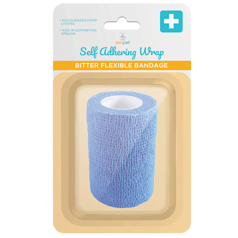 Zenpet Self Adhering Wrap Bitter Flexible Bandage for Dogs