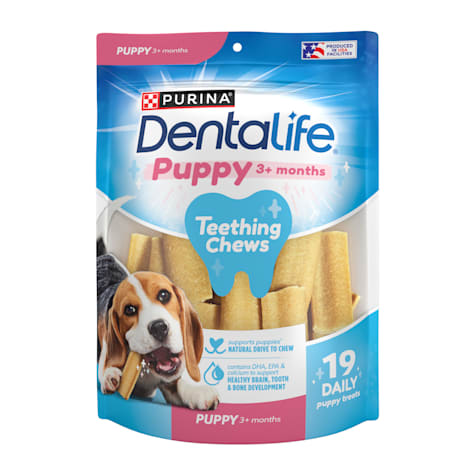 DentaLife Puppy Teething Chicken Flavor Dog Chews for Small Dogs 3 Months and Up
