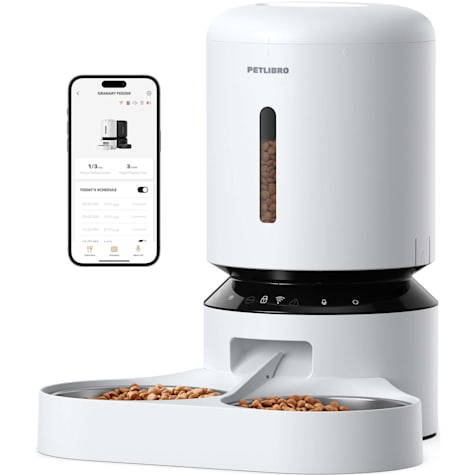 PETLIBRO White Granary WIFI Pet Feeder Dual Tray