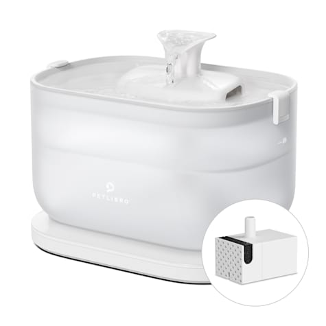 PETLIBRO Dockstream Water Fountain Additional 1 Replacement Water Pump Bundle for Cats
