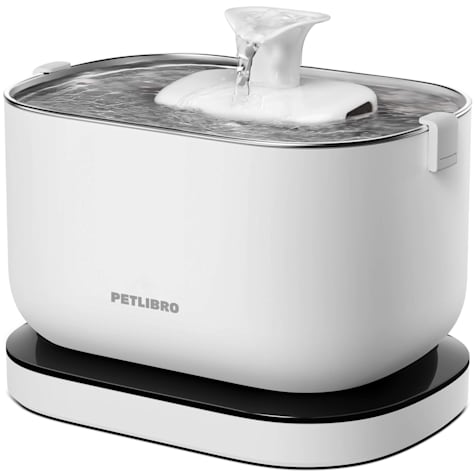 PETLIBRO Dockstream Battery-Operated Water Fountain Additional 1 Replacement Water Pump Bundle for Cats