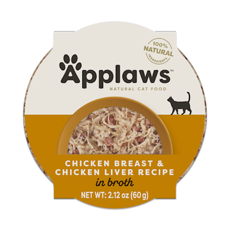 Applaws Natural Wet Cat Food Chicken Breast with Liver in Broth