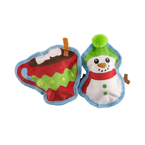 Outward Hound Durablez Cocoa/Snowman Dog Chew Toy