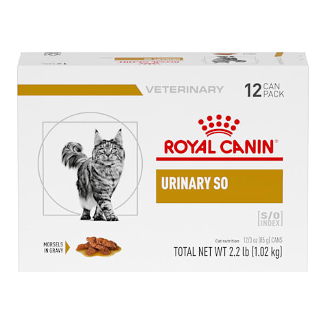 Royal Canin Veterinary Diet Urinary SO Morsels in Gravy Cat Food