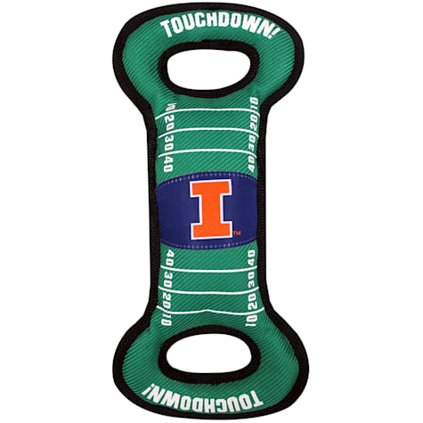 Pets First NCAA Illinois Field Dog Toy