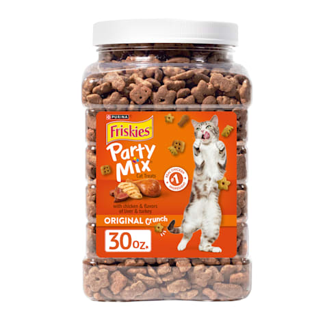 Friskies Party Mix Original Crunch Cat Treats