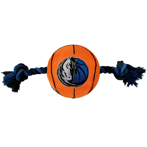 Pets First NBA Dallas Mavericks Nylon Basketball Rope Dog Toy