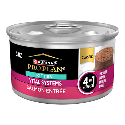 Purina Pro Plan Vital Systems Salmon Entreed 4-in-1 Wet Kitten Food