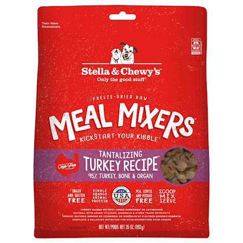 Stella & Chewy's Tantalizing Turkey Recipe Meal Mixers Dog Freeze Dried Food