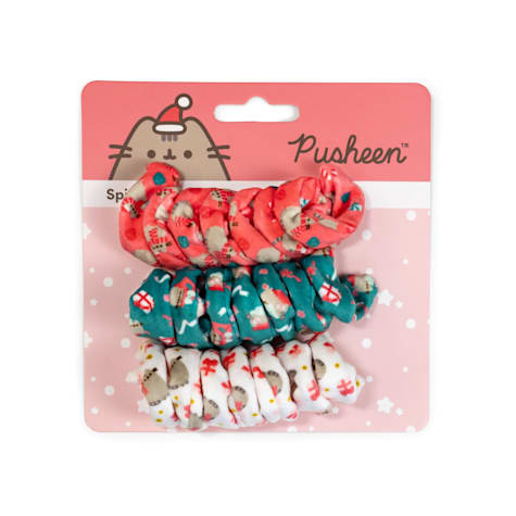 Pusheen Holiday Spiral Cat Toy