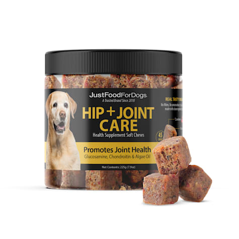 JustFoodForDogs Hip +Joint Care Health Supplement Soft Chews