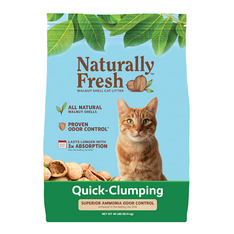 Naturally Fresh Quick-Clumping Natural Walnut Cat Litter