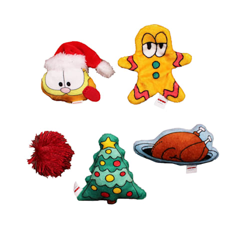 Garfield Holiday Feast Cat Toys with Catnip